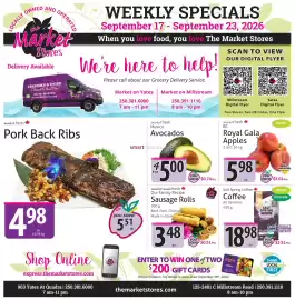 The Market Stores flyer week 38 Page 1