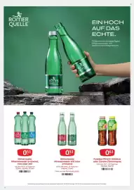 Kastner Flugblatt Seite 16: Römerquelle Mineralwasser still oder prickleind €0,51, Römerquelle Mineralwasser €0,51