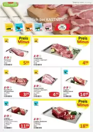Kastner Flugblatt Seite 2: Donauland Jungtier Bratenfleisch €11,99, Donauland RIND Jungstier Weißes Scherzl €14,49