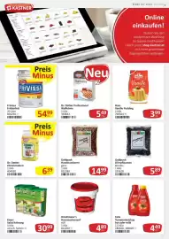 Kastner Flugblatt Seite 27: Felix Tomatenketchup €4,49, Goldpack Haselnusskerne €14,99