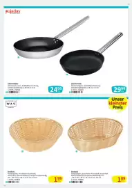 Kastner Flugblatt Seite 34: WAS Brotkorb €1,99, BRATPFANNE Aluminium 4 mm, Antihaftbeschichtung €24,99