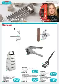 Kastner Flugblatt Seite 35: Dosenöffner Clou €134,00, Pfannenwender €4,19