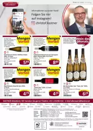 Kastner Flugblatt Seite 36: Bio Gemischter Satz "Gute Ute" 2025 €6,29, Sweet Red 2025 €4,29