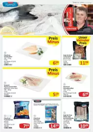 Kastner Flugblatt Seite 5: Haak & Christ White Tiger Garnelenspieße €10,49, Seawork Alaska-Seelachsfilet €5,19