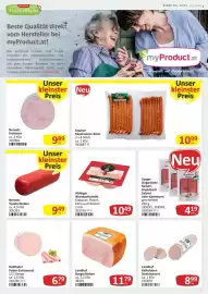 Kastner Flugblatt Seite 9: Landhof Burgschinken €11,79, Hütthaler Puten-Extrawurst €6,79