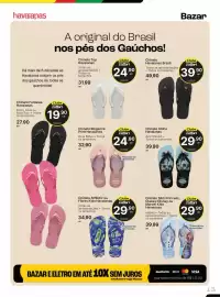 Encarte Comercial Zaffari Página 13: Chinelo Elegance Print Havaianas €24,90