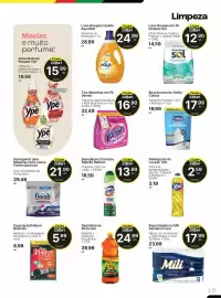 Encarte Comercial Zaffari Página 15: Tira-Manchas em Pó Vanish €16,90, Saponáceo Cremoso Sapólio Radium €13,99