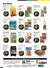 Encarte Comercial Zaffari Página 16: Bola de Futebol Americano €12,90, Alimento Úmido Kelcat €1,99