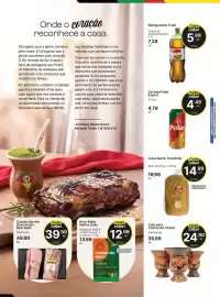 Encarte Comercial Zaffari Página 2: Cerveja Polar Export €4,49, Cuca Santa Terezinha €14,99