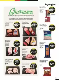 Encarte Comercial Zaffari Página 5: Meio da Asa de Frango Frangosul €22,90, Filé de salmão costa sul €79,90