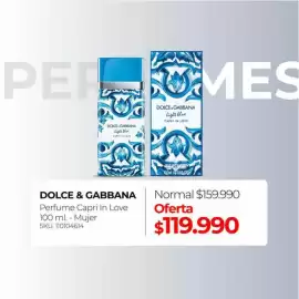 Catálogo Multicentro Página 3: Dolce & gabbana - perfume capri in love €119.990,00