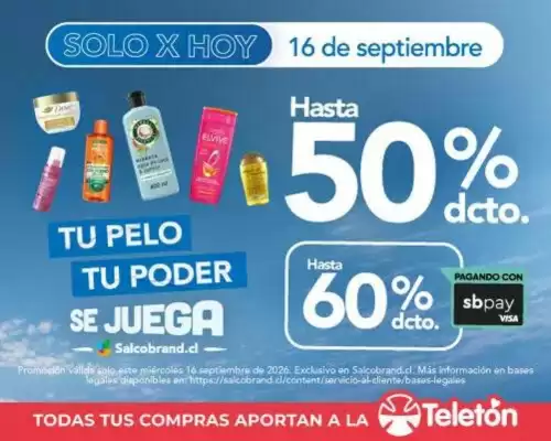 Salcobrand (válido hasta 2-10)