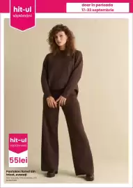 Catalog Pepco săptămâna 38 Pagină 3: Hit-ul săptămânii Pantaloni femei din tricot, evazați €55,00