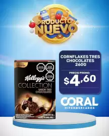 Catálogo Coral Hipermercados Página 2: Kellogg's Collection Sabor Tres Chocolates €4,60