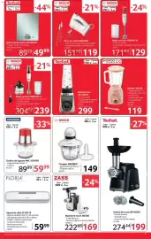 Catalog Selgros Pagină 3: Bosch Chopper MMR08A1 €149,00, Tefal blender mini €299,00