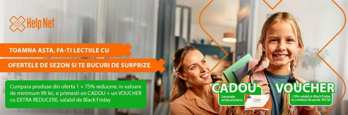 Farmaciile Help Net (valid până la 30-09)