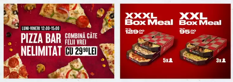 Catalog Pizza Hut săptămâna 39 Pagină 1