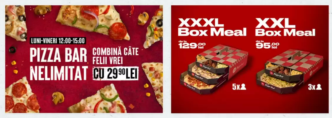 Pizza Hut (valid până la 30-09)