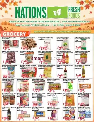 Nations Fresh Foods flyer