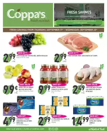 Coppa's Fresh Market flyer week 38 Page 1