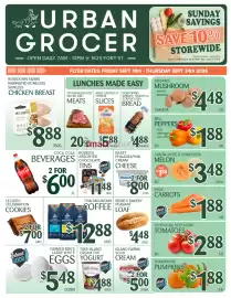 Urban Grocer flyer week 38 Page 1