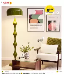 Catalogue GiFi page 4: POSTMODERNISM €0,49, 3 AFFICHES €50,00