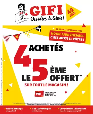 GiFi (valable jusqu'au 27-09)