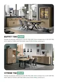 Catalogue Meubles Crack page 21: Buffet tibo €669,00, Vitrine tim €519,00