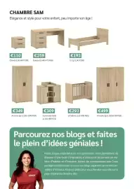 Catalogue Meubles Crack page 23: Armoire 2p €349,00, Bureau €259,00