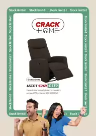 Catalogue Meubles Crack page 40: Ascot fauteuil relax manuel pivotant et basculant €179,00