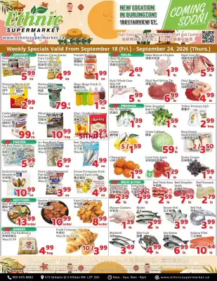 Ethnic Supermarket flyer (valid until 24-09)