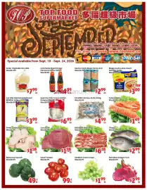 Top Food Supermarket flyer week 38 Page 1