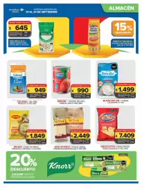 Folleto Carrefour Maxi Página 7: Molinos ala - arroz largo fino €819,00, Arcor - tomate pelado perita €1.399,00