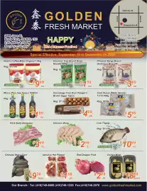 Golden Fresh Market flyer week 38 Page 1