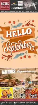 Nations Fresh Foods flyer