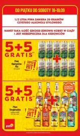 Polomarket gazetka Strona 4: OD PIĄTKU DO SOBOTY 18-19.09 1/2 LITRA PIWA ZAWIERA 25 GRAMÓW CZYSTEGO ALKOHOLU ETYLOWEGO NAWET