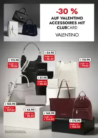 Travel FREE Prospekt Seite 8: VALENTINO VALENTINO VALENTINO -30% AUF VALENTINO ACCESSOIRES MIT CLUBCARD VALENTINO € 54.90