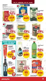 PENNY akciós újság hét 38 Oldal 8: SZÁRAZTÉSZTA tojás nélküli szarvacska, orsó, fodros nagykocka, spagetti, penne 500 g