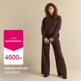 Pepco akciós újság hét 38 Oldal 4: Nadrág nőknek viszkózzal €4.500,00