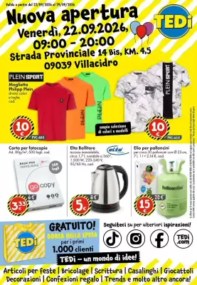 Tedi (valido fino al 24-09)