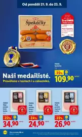 Lidl leták Strana 18: PIKOK High protein kuřecí šunka €24,90, PIKOK High protein krůtí šunka €34,90