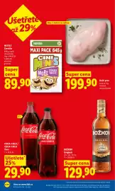 Lidl leták Strana 2: Krůtí prsa €199,90, Božkov Originál €129,90