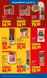 Lidl leták Strana 23: SOL&MAR CHORIZO €54,90, SOL & MAR Salám sušený vzduchem €79,90