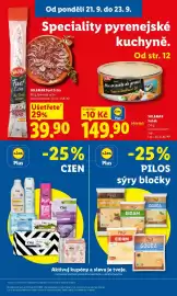 Lidl leták Strana 3: SOL&MAR TUŇÁK €149,90, SOL&MAR Fuet extra €39,90