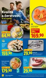 Lidl leták Strana 16: KREVETY CELÉ VAŘENÉ €179,90, CHEF SELECT Sushi box Sapporo €159,90
