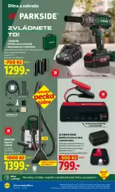 Lidl leták Strana 30: PARKSIDE 20V Aku rázový utahovák s akumulátorem a nabíječkou €1.299,00