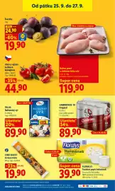 Lidl leták Strana 41: Švestky €19,90, FLORALYS TOALETNÍ PAPÍR HEŘMÁNEK €39,90