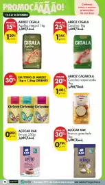 Folheto Pingo Doce | Fim de Semana Página 10: PROMOÇÃÃÃÃO! 18 A 21 DE SETEMBRO MAIS DE ARROZ CIGALA 15% Agulha integral 1kg
