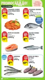 Folheto Pingo Doce | Fim de Semana Página 2: PROMOÇÃÃÃÃO! 18 A 21 DE SETEMBRO MAIS DE CAMARÃO COZIDO 20% 30/50 PINGO DOCE