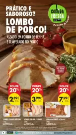 Folheto Pingo Doce | Fim de Semana Página 8: levar PRÁTICO E SABOROSO? LOMBO DE PORCO! 0! ASSADO EM FORNO DE LENHA E